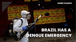 Dengue outbreak in Brazil prompting emergency health measures