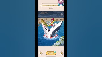 Game Brain Puzzle: Escape the Shark - Thoát cá mập (Giúp cô gái giữ miệng cá mập) #brainpuzzle