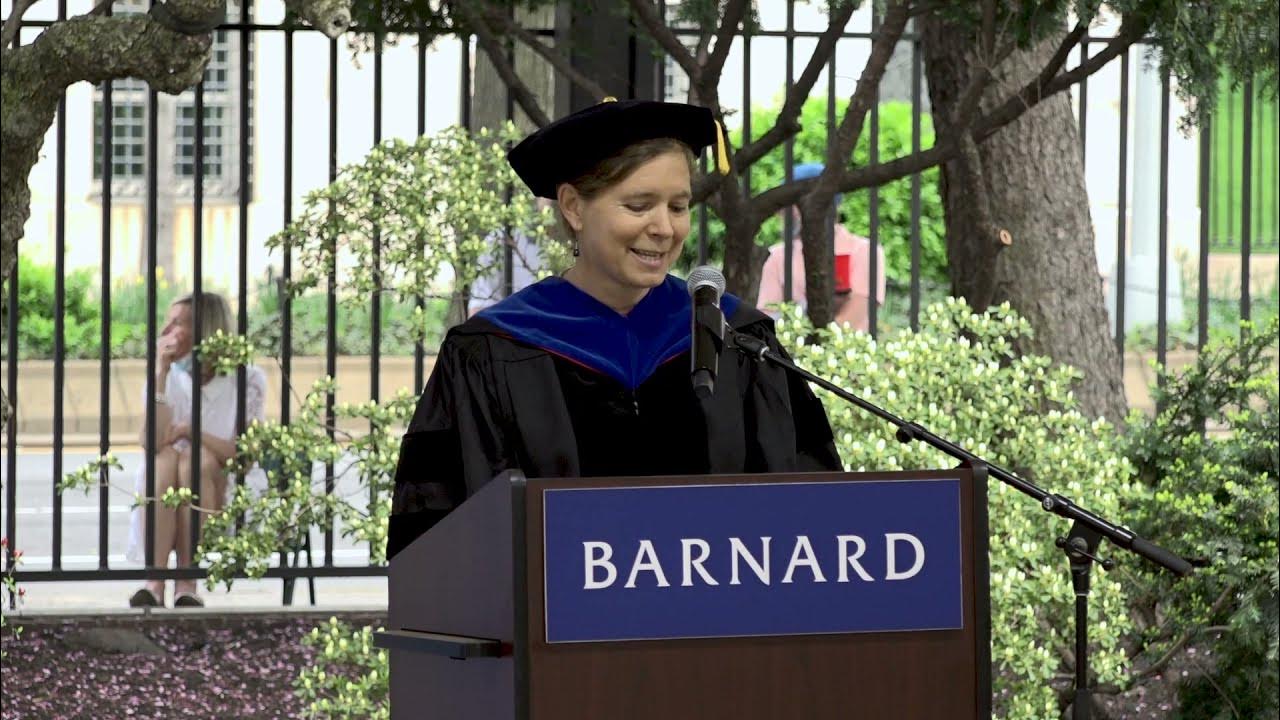 Barnard Class of 2021 Academic Reception — Wednesday, April 28, 2021 at 600 p.m. YouTube