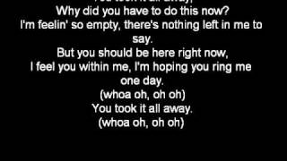 N-Dubz - Took It All Away Lyrics chords