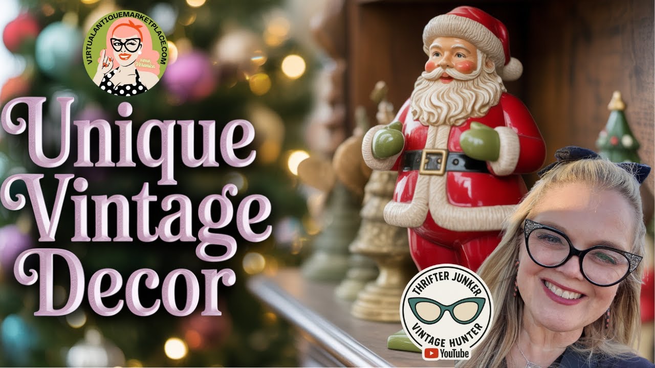 The Kitsch Fix: Vintage Christmas Live Sale Virtual Antique Marketplace