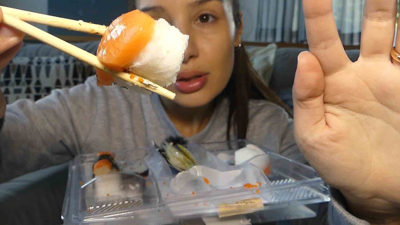 ASMR SUSHI MUKBANG 🍣| EATING SOUNDS