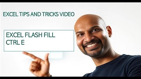 Excel Flash Fill: Automate Data Entry & Save Time | Excel Tips & Tricks