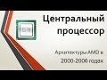 Центральный процессор: AMD в 2000-2006 гг.