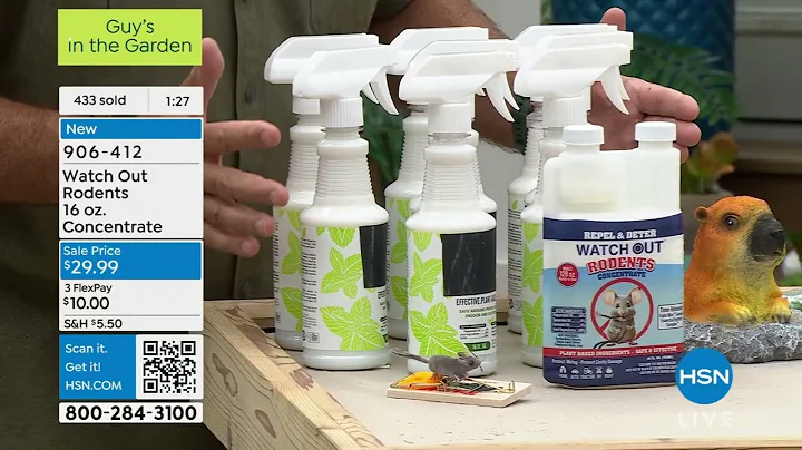 Watch Out Rodents 16 oz. Concentrate