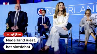 TERUGKIJKEN | NOS Nederland Kiest: Het Debat (deel 2)