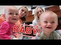 HILARIOUS BABY Meeting! 😂 Ellie and Jared