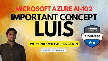 AZURE AI-102 LANGUAGE UNDERSTANDING INTELLIGENCE SERVICES LUIS