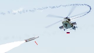 Ukranian FIM-92 bullied Russian M-28Z helicopter | 