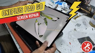 OnePlus Pad Go Broken Glass Replacement || OnePlus Tablet Glass Change