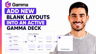 How To Add Blank Layouts In Gamma App (Step-by-step)