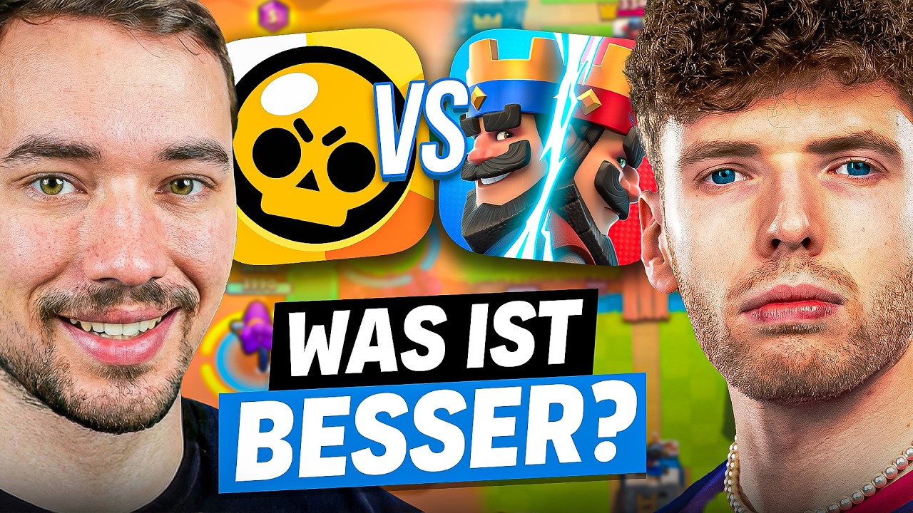 Clash Royale vs. Brawl Stars - welches Spiel ist besser?