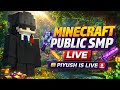 🏆 24/7 Minecraft Public SMP LIVE 🔥 | Java + PE | Anyone Can Join | #minecraftlive