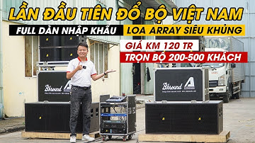 Dàn LINE ARRAY Actpro Sự Kiện,4 Loa Full bass đôi 25, 2 sub hơi bass đôi 50, 120tr Rẻ không đối thủ