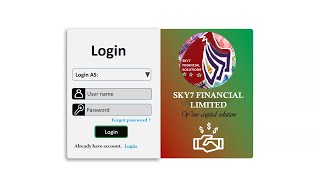 Loan Database Management System Prototype Template in PowerPoint