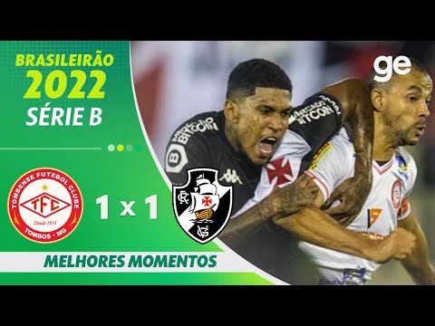 TOMBENSE 1 X 1 VASCO | MELHORES MOMENTOS | 5ª RODADA SÉRIE B 2022 | ge.globo