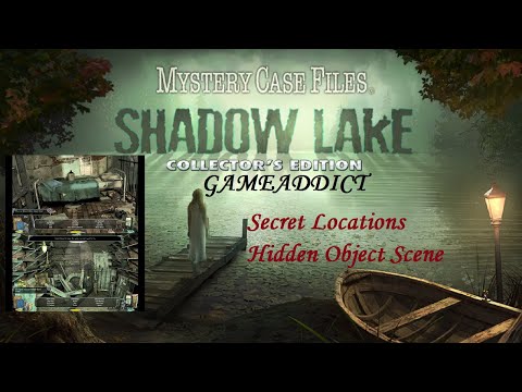 MYSTERY CASE FILES SHADOW LAKE COLLECTORS EDITION : Secret Locations , Gold Master Detective Medal