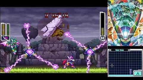 Megaman ZX Advent (Expert/Maniac): Model P (Shield Variation) vs Model P - No Damage