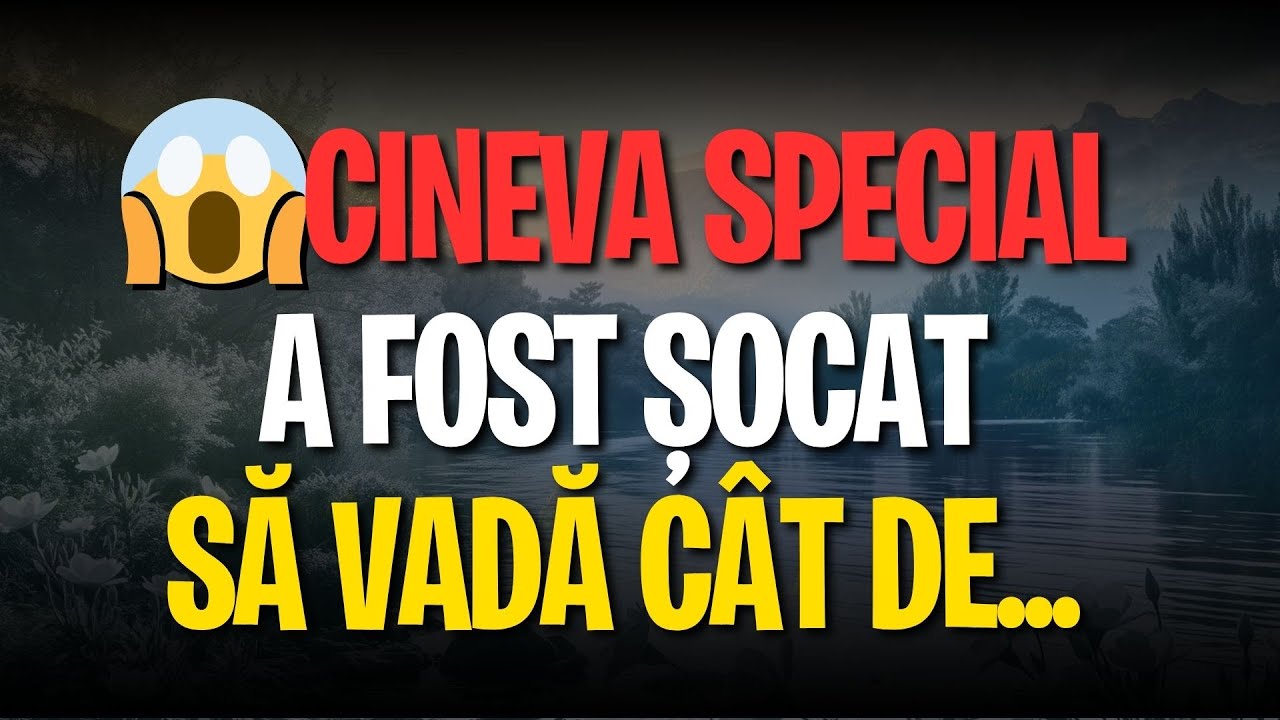 😱CINEVA SPECIAL A FOST ȘOCAT SĂ VADĂ CÂT DE...