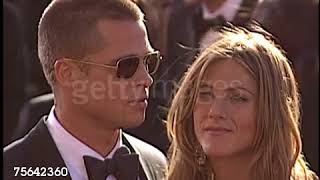 (2004) Brad Pitt Jennifer Aniston at the Emmy Awards Arrival