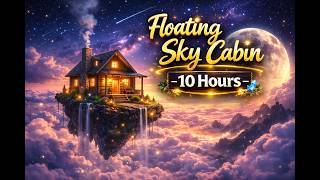 Floating Sky Cabin Ambience | 10 Hours Relaxing Clouds & Chilling Atmosphere