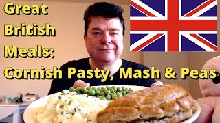 [ASMR] Great British Meals (Cornish Pasty Mash And Peas)