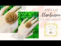 ANILLO EN ALAMBRISMO DE COBRE ESMALTADO 💎 | Como Hacer ANILLO EN ALAMBRISMO