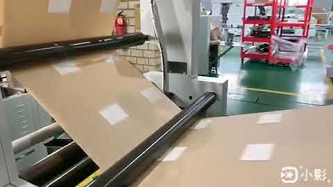Paper Bag Making Machine With Die Cut Handle Function