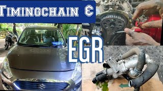 Swift DZIRE Timingchain & EGR Valve. replacing, full explained - Malayalam