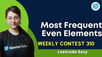 6176. Most Frequent Even Element || Leetcode Contest Easy|| CPP || Most Intuitive Sol 🤩🤩