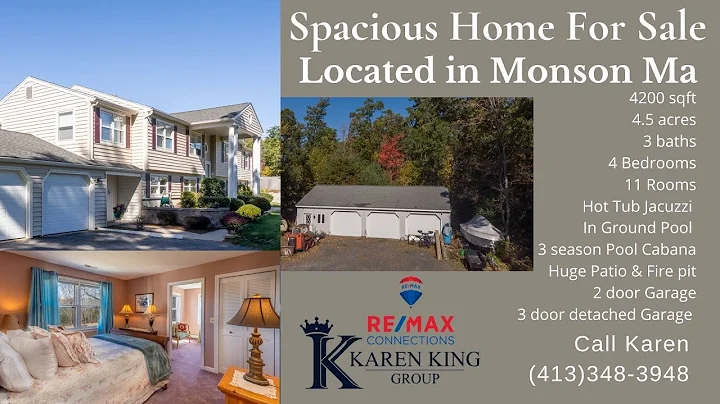 New home listing 10 Carriage House Lane Monson, Ma...