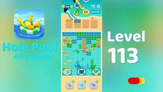 Hole Pool All People Level 113 Walkthrough 🎯 | Color Match Puzzle Gameplay | Mini Boss