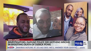 Investigators: Daphne Police did nothing wrong in shooting of Derick Powe