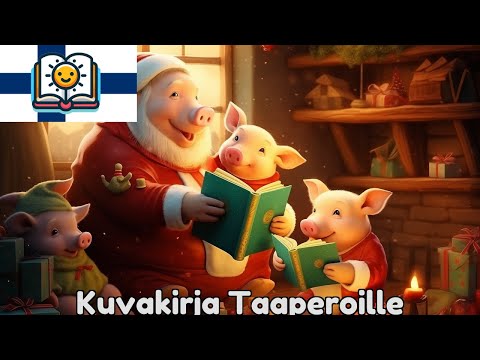 Seikkailu Lumotussa Metsässä - Pikkupossu ja Joulu Ihmemaa | Lasten Satukirja | TinySchool Suomi
