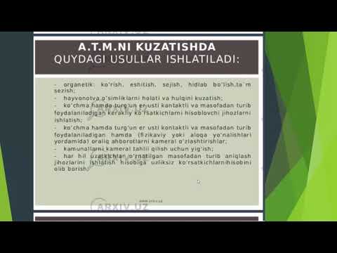 Video: Ifloslanishning oldini olish to‘g‘risidagi qonun qachon qabul qilingan?