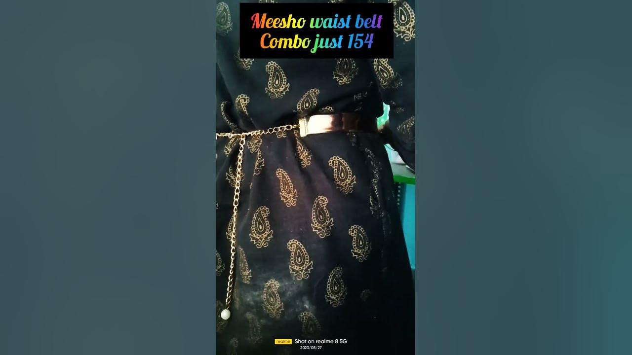 meesho waist belt