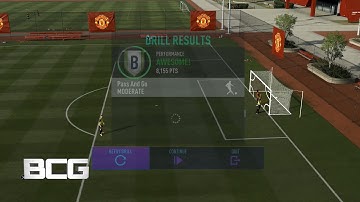 Fifa 21 Skill Games Ground Pass and Go