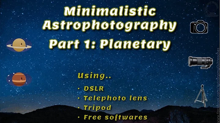 Jupiter Astrophotography Tutorial: Minimalistic with DSLR, Telephoto lens and Tripod.. No Telescope!