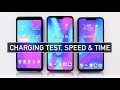 Samsung A7 2018 vs Honor 8X vs Nova 3i CHARGING Test Speed & Time | Zeibiz