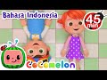 Lagu yang Berlawanan | CoComelon Bahasa Indonesia - Lagu Anak Anak