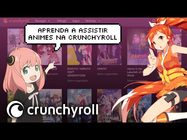 Crunchyroll - Assiste a anime populares e lê mangas online