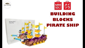 MINISO BUILDING BLOCKS 5058 PIRATE SHIP