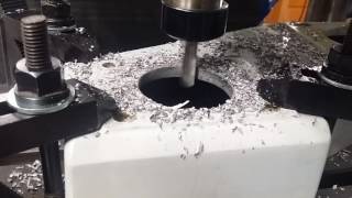 Using Intercon to create clearance opening in Y Axis servo motor casting