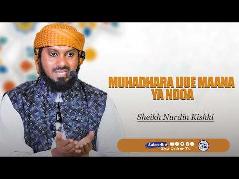 🔴LIVE: MUHADHARA WA WANAWAKE IJUE MAANA YA NDOA :-SHEIKH KISHKI