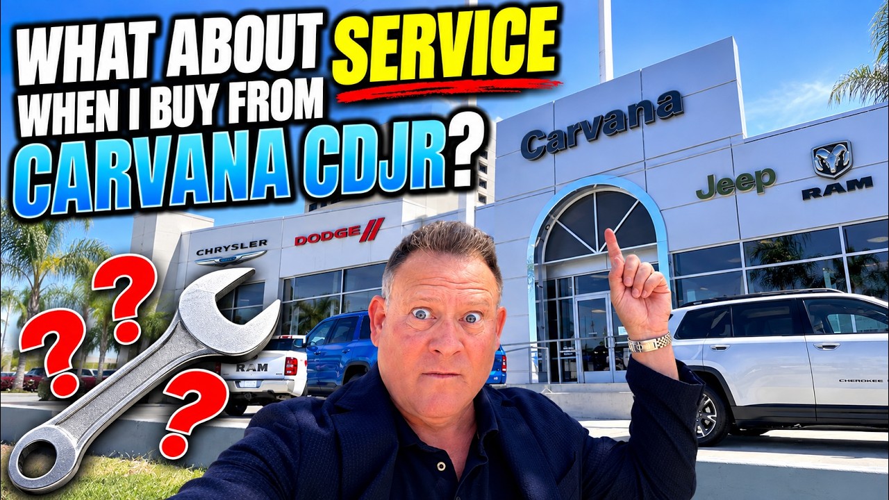 WILL CARVANA CDJR SERVICE NEW DODGE JEEP RAM CHRYSLER CARS TOO NOW?