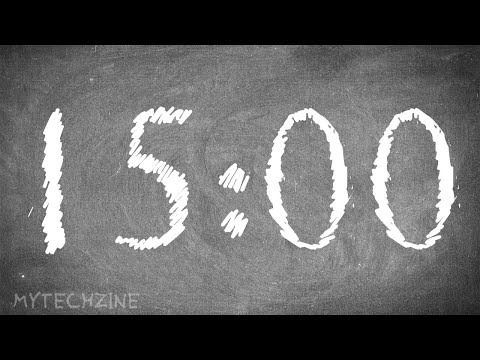 15 Minute Silent Timer ⏰ with Alarm 
