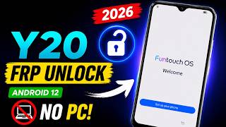 Vivo Y20 Android 12: How to Bypass FRP | ✅ New 2026 | No PC