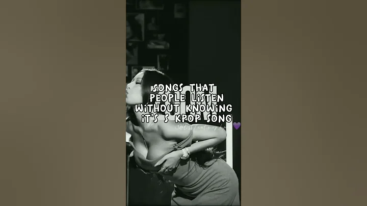 Songs that people listen without knowing it's a kpop song|#itzy#txt#shinee#lisa#fyp#fypシ