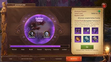 CoL - Mystica Torturous 2 - Goblint Camp - Second Boss (Healer View)