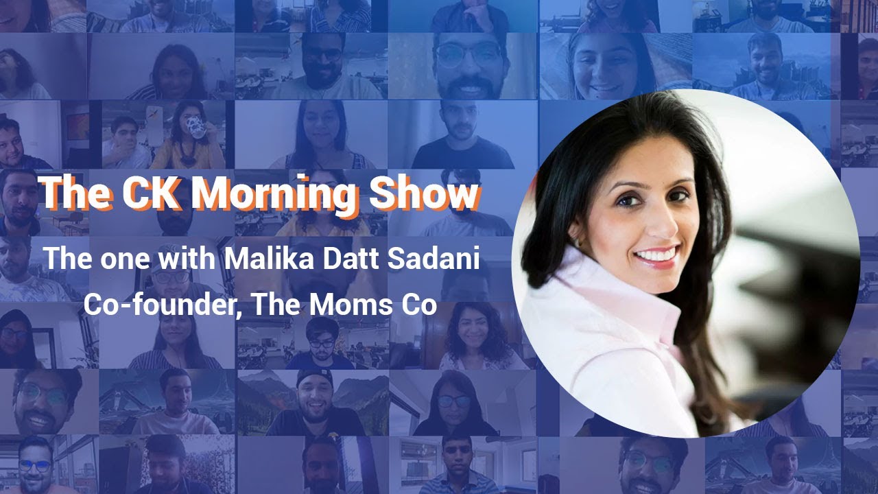 CashKaro Morning Show With Co-founder of Moms Co Malika Datt | Life at CashKaro: Fun Team Meetings